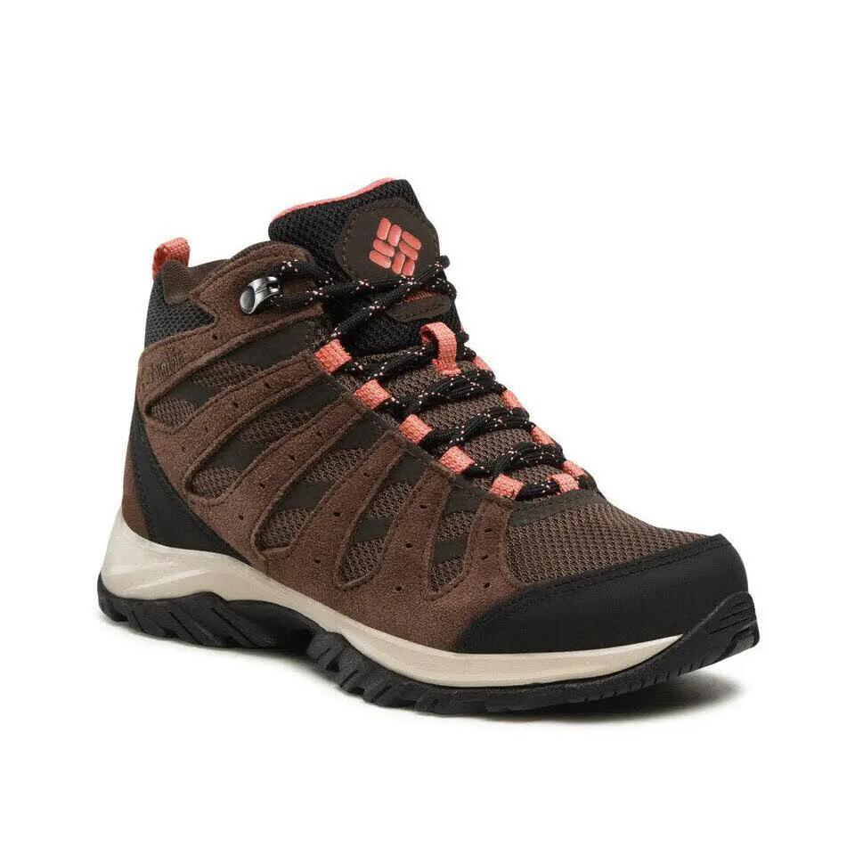 Sports Shoes Columbia Redmond III Mid Brown Women Hiking