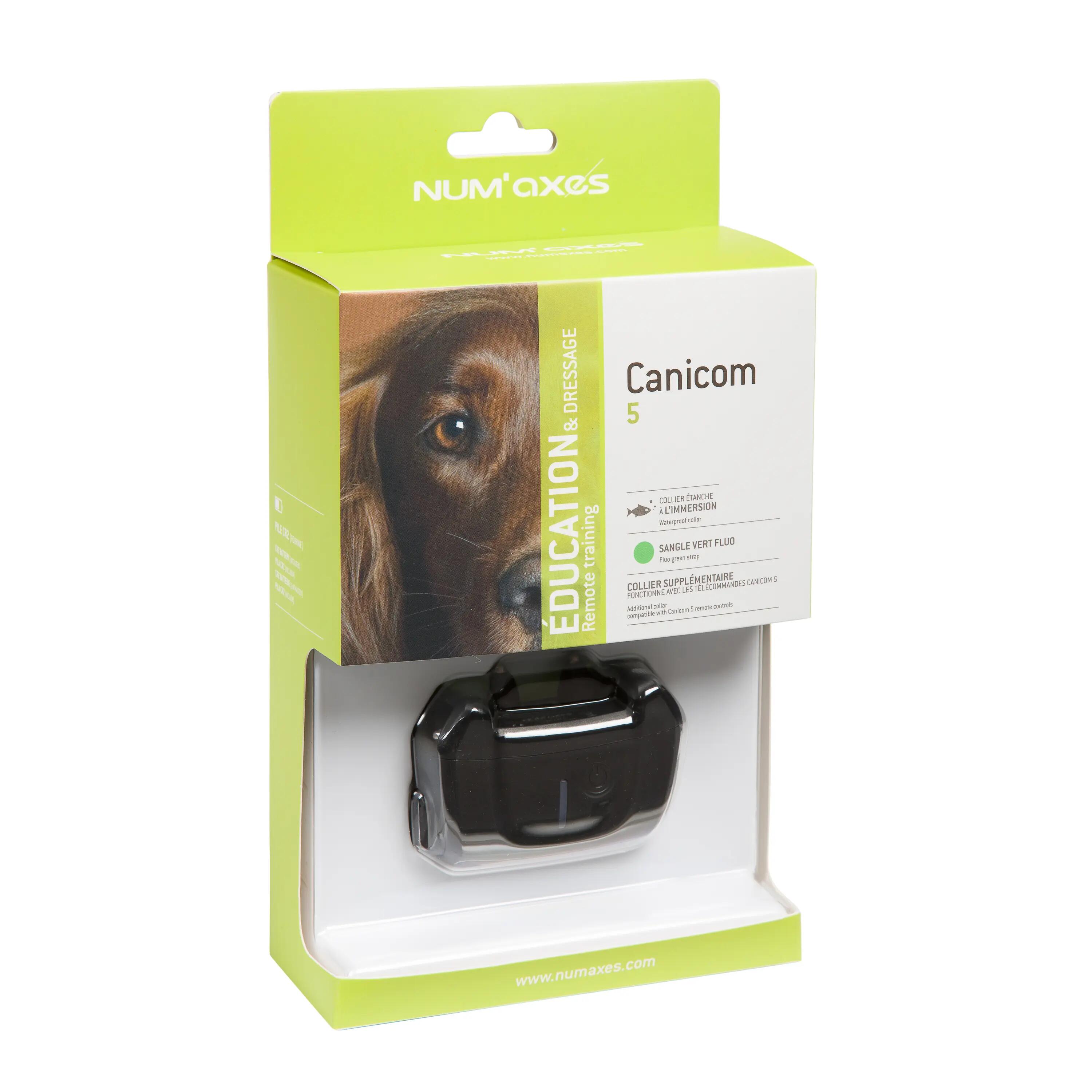 Collier de dressage seul pour chien avec sangle Num'axes Canicom 5 3/3