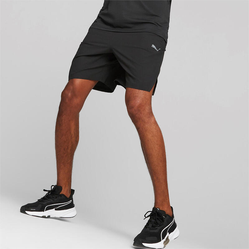 Șort fitness bărbați Train Ultraweave 7" negru