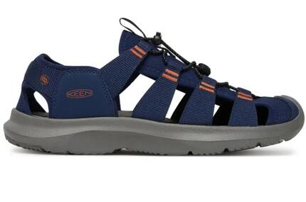 Chaussures Pour Hommes Keen Men Seanik H2 Naval Academy/gold Flame Noir