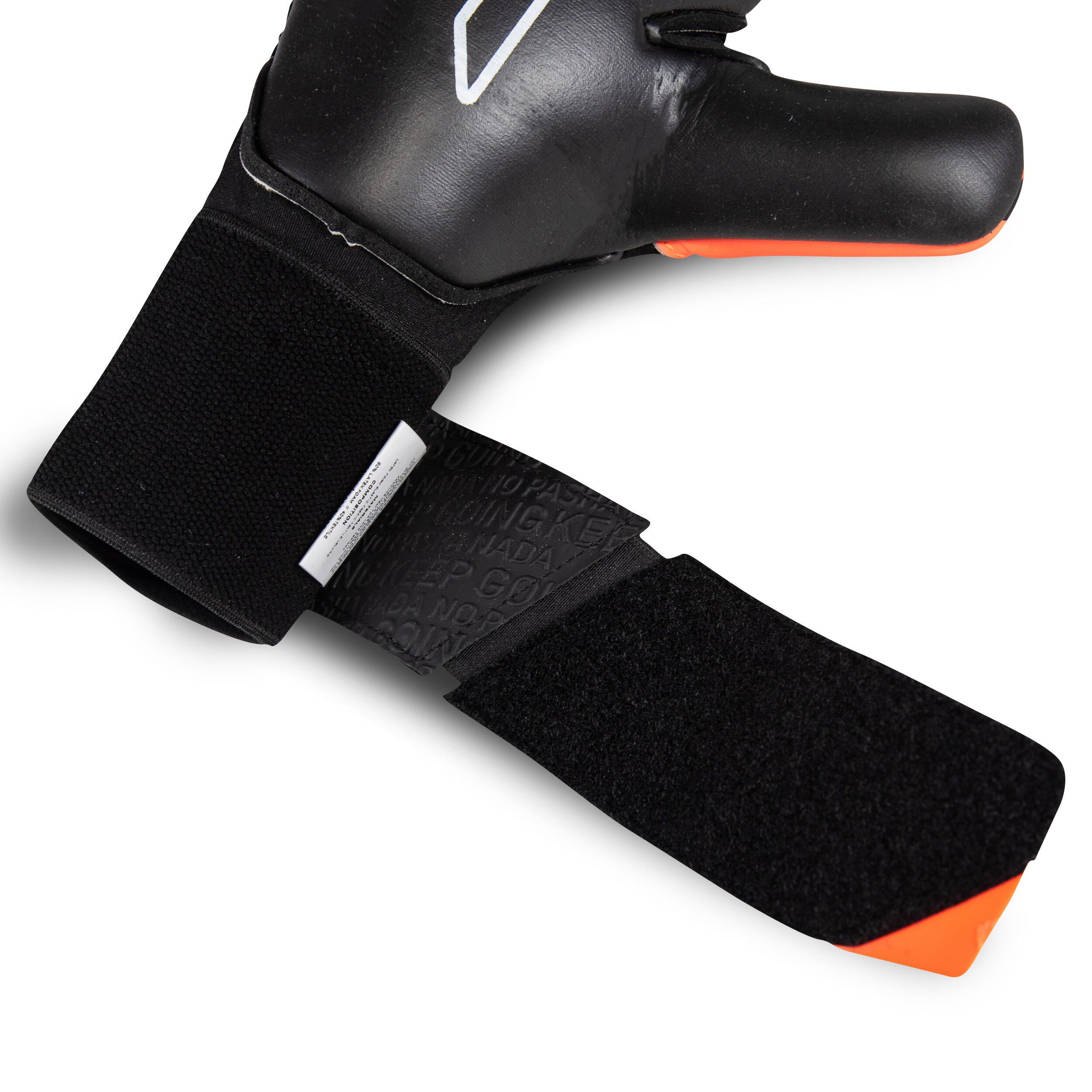 Rinat keeperhandschoen The Boss Stellar Alpha Zwart/Oranje - 5 5/5
