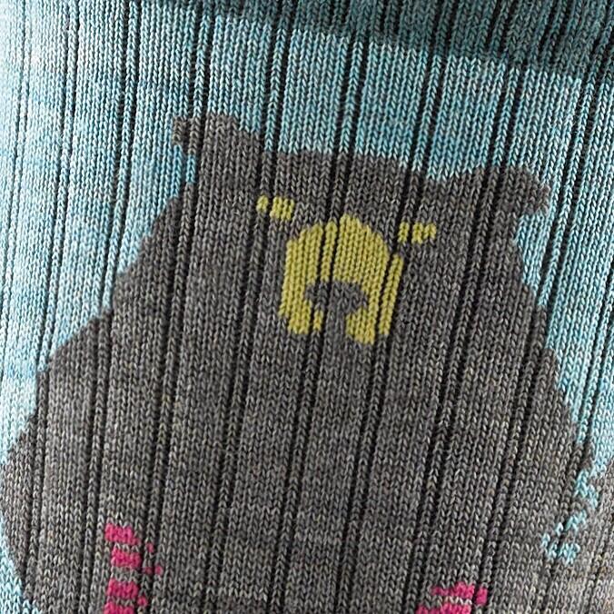 Darn Tough Chaussettes Femme Randonnée Motif Ours Laine Mérinos Originales 6/7