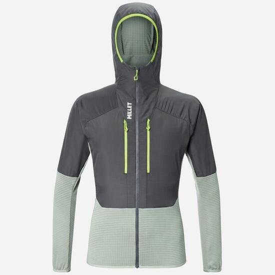 Herren Wandern - Trekking Fleecejacke PARMELAN HYBRID HOODIE