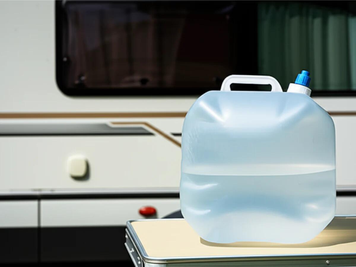 5 Liter Faltkanister für Frischwasser im Wohnmobil  Kanister 3/4