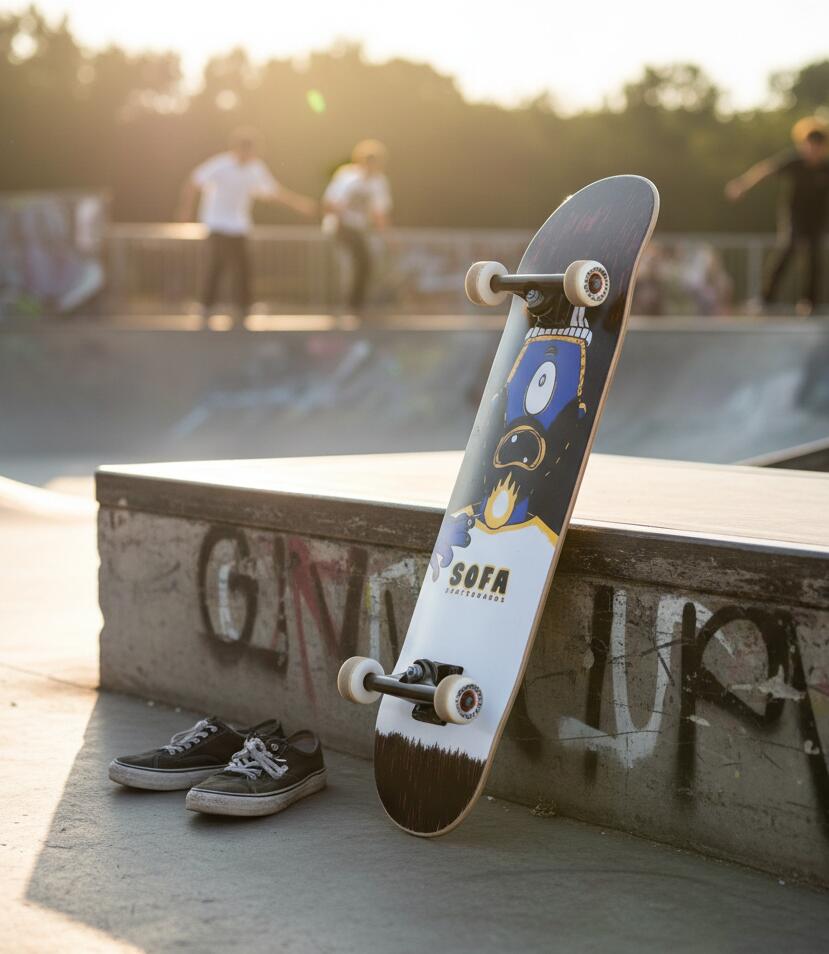Deck Fear-1 8.125 - Vermelho - Sofa Skateboards 3/3