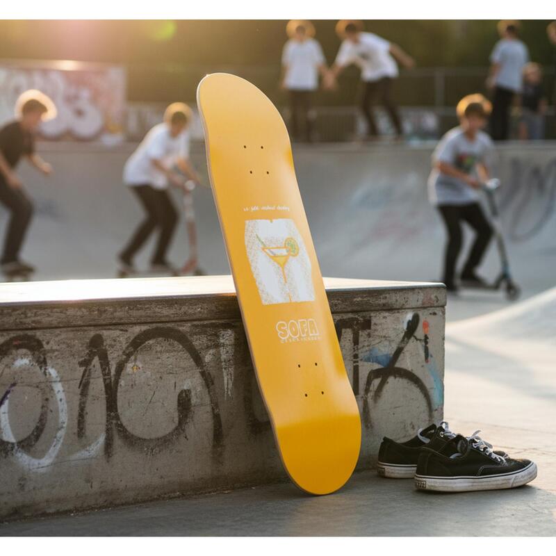 Deck Cocktail 8.5 - Galben - Sofa Skateboards