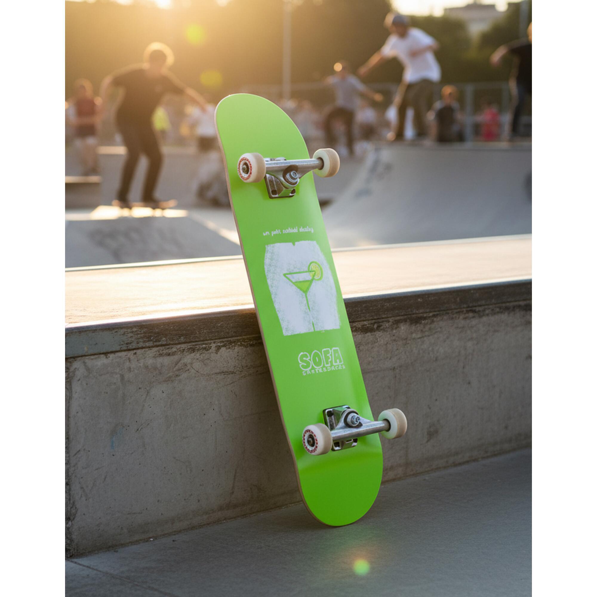Deck Cocktail 8.0 - Verde - Sofa Skateboards