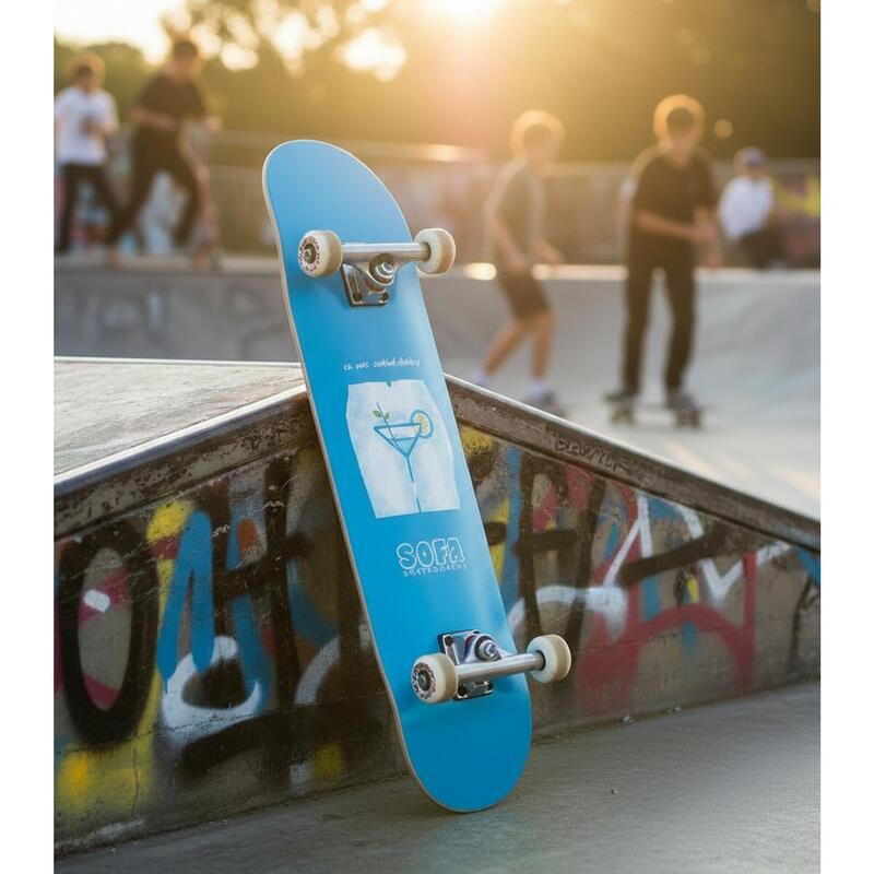 Deck Cocktail 8.375 - Albastru - Sofa Skateboards