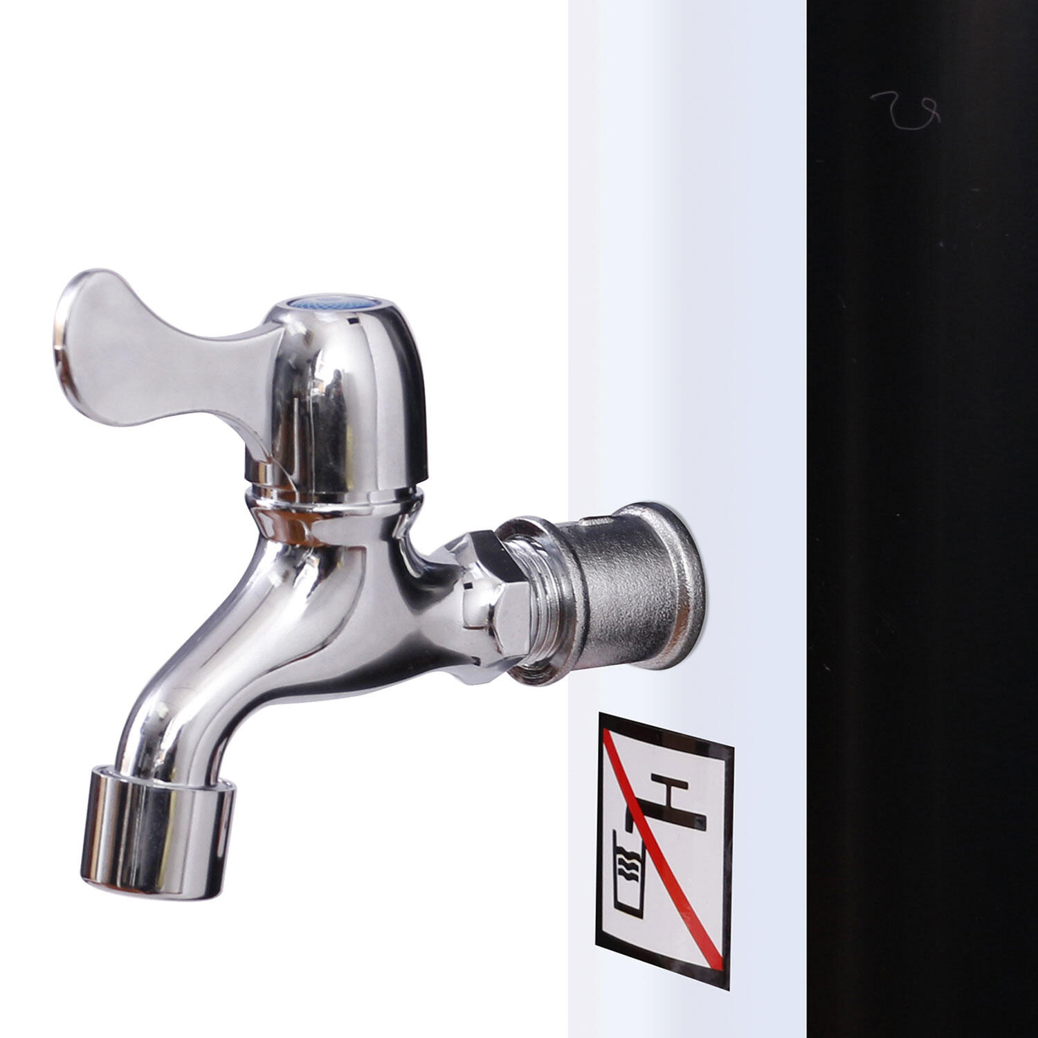 Douche solaire MOOREA noire et argent 18L 5/7