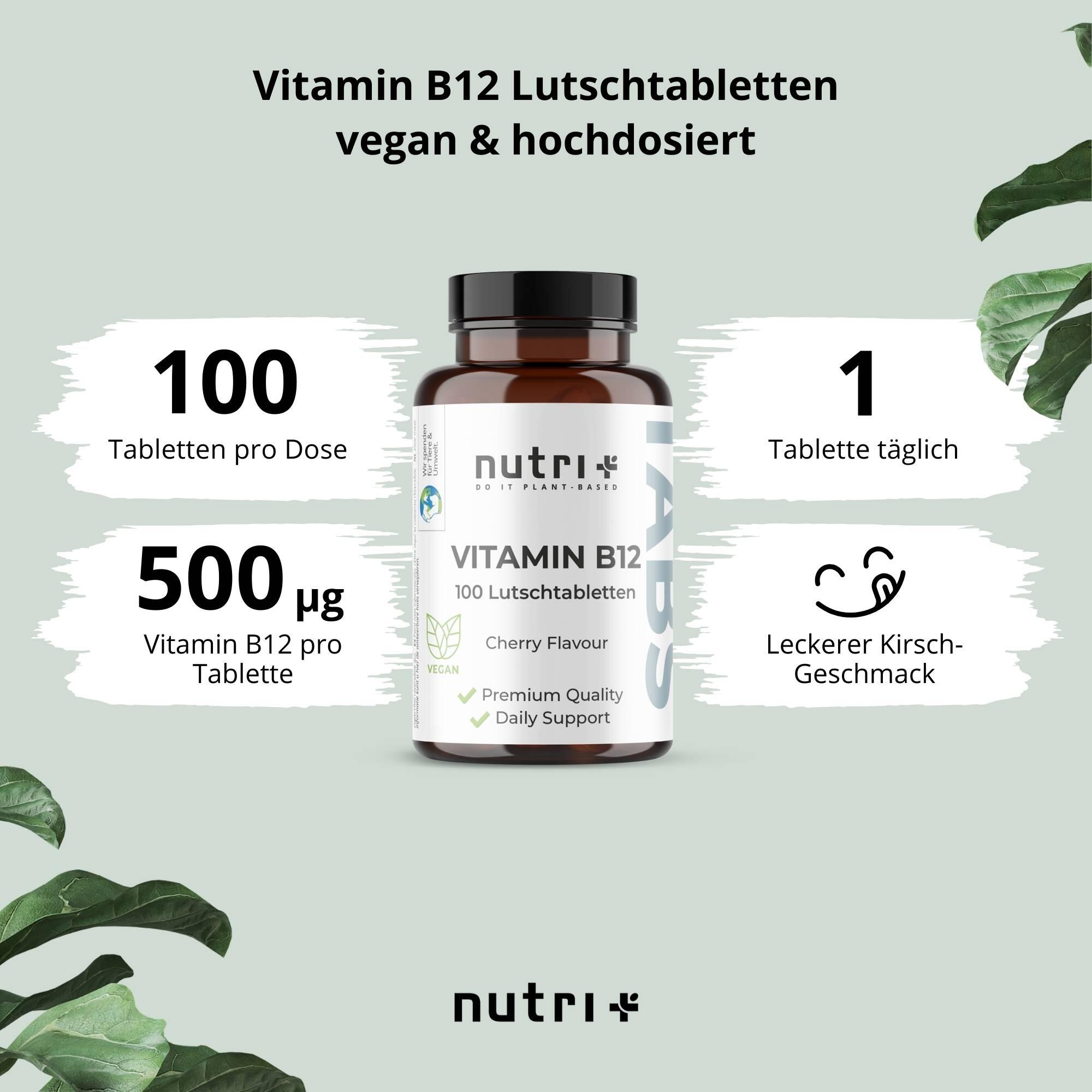 Vitamine B12 100 zuigtabletten 2/6