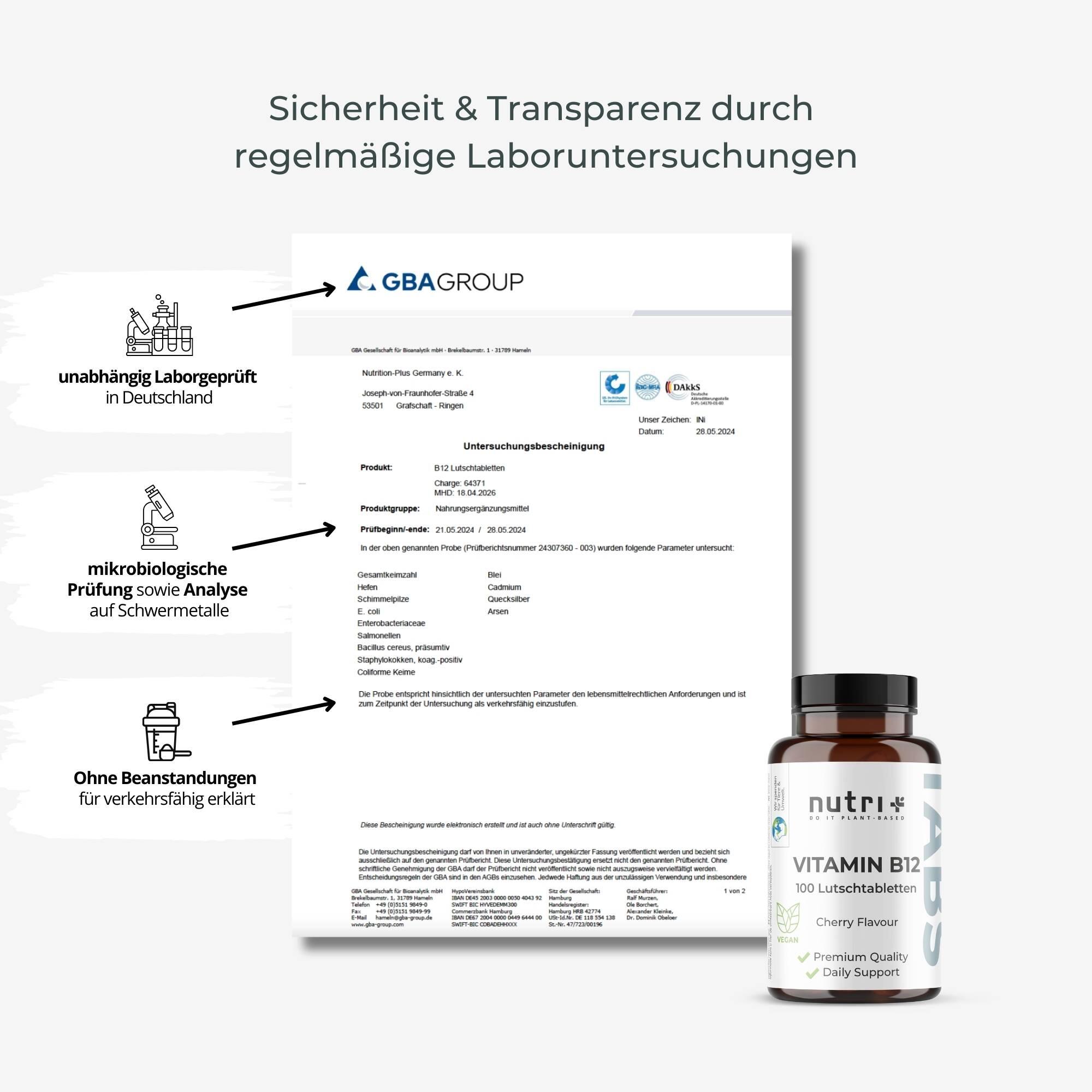 Vitamine B12 100 zuigtabletten 6/6
