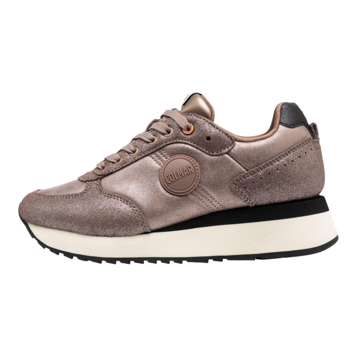 Baskets Femme Taupe Colmar 2/6