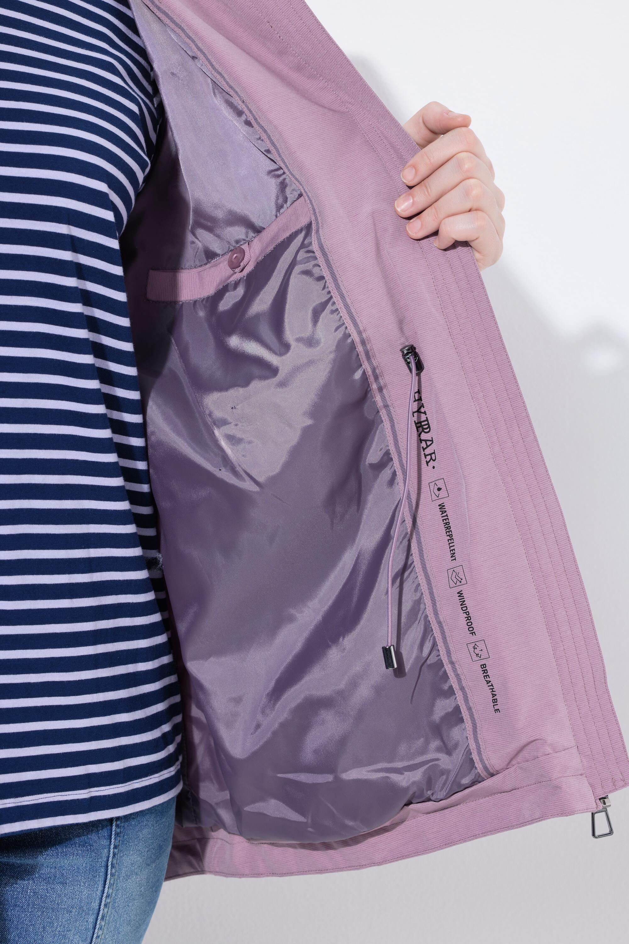 Femme Veste technique HYPRAR à capuche matière déperlante coupe évasée 5/7