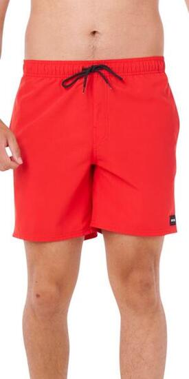 Short de bain Homme 17" volley élastique en tissu extensible