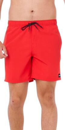 Short de bain Homme 17" volley élastique en tissu extensible