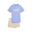 Trening copii tricou mânecă scurtă pantaloni scurți Essentials No.1 Logo, roz