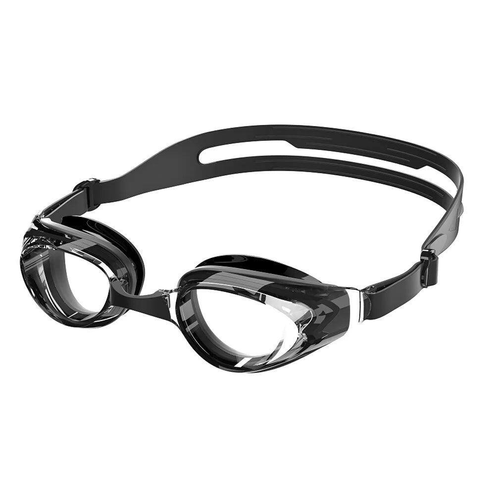 Swimming Goggles with UV Protection for Adult (Clear Grey)