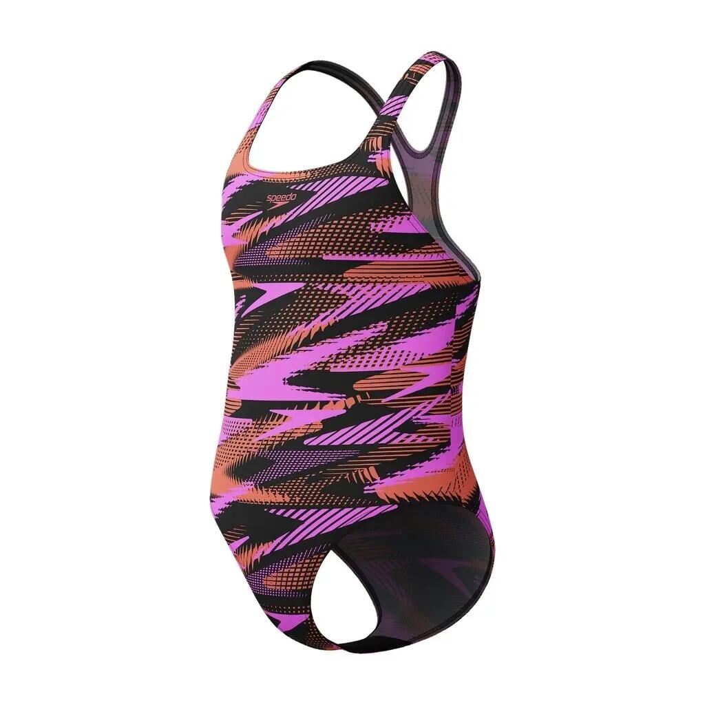 One-piece swimsuit for girls Speedo Hyperboom Allover Medalist