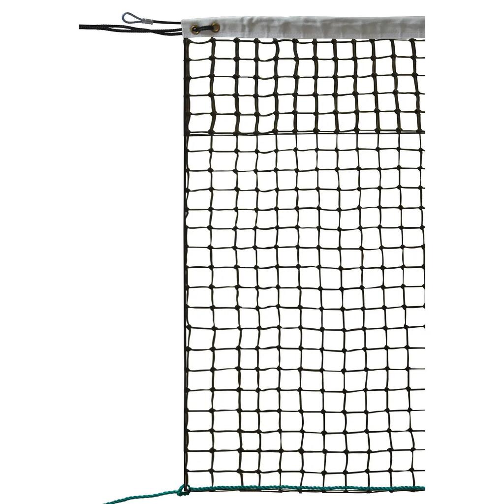 Tennis net PE braided 3mm mesh 45 double on 6 rows Emdé