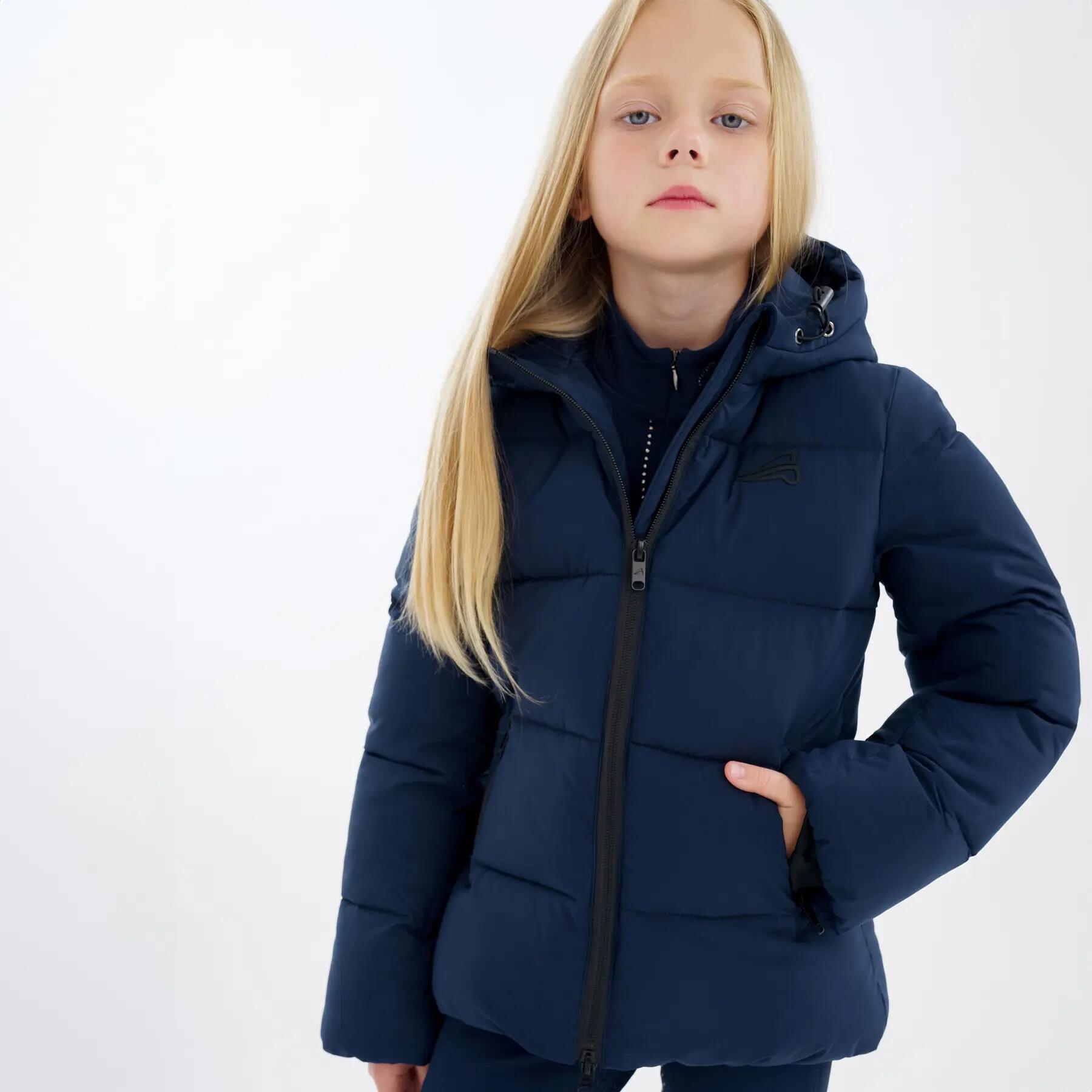 Mädchen-Daunenjacke  mit Kapuze Euro-Star Camie 4/4