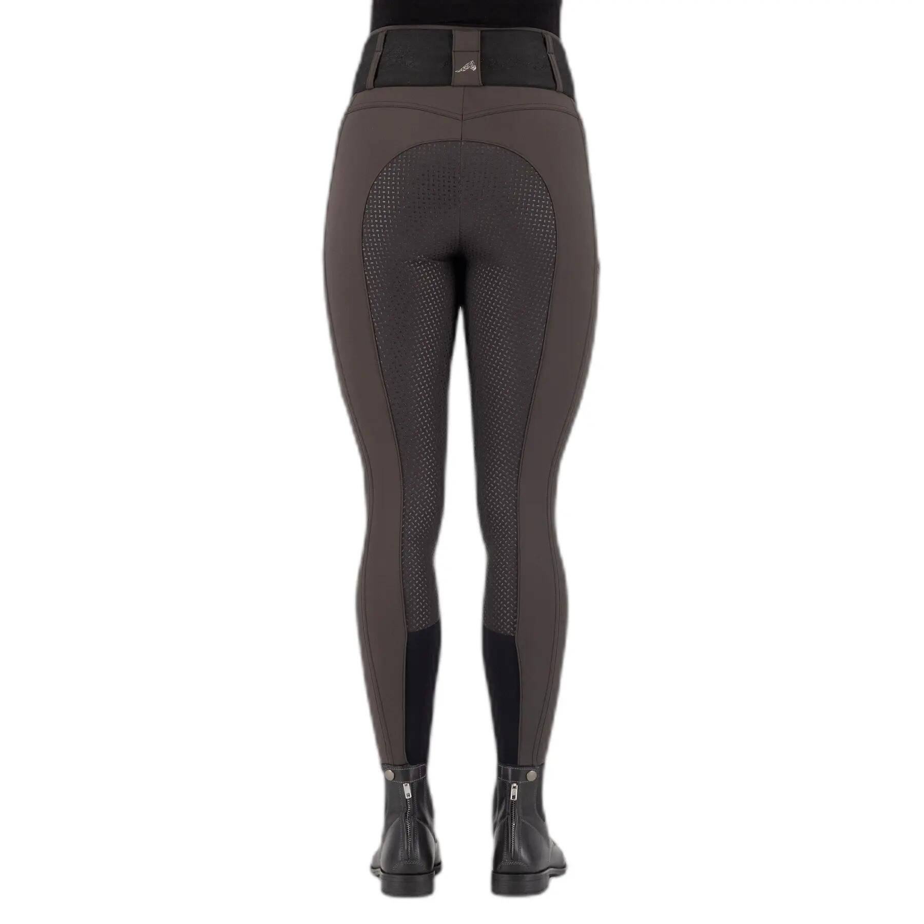 Pantalon équitation full grip femme Euro-Star Athletic leanline 2/4