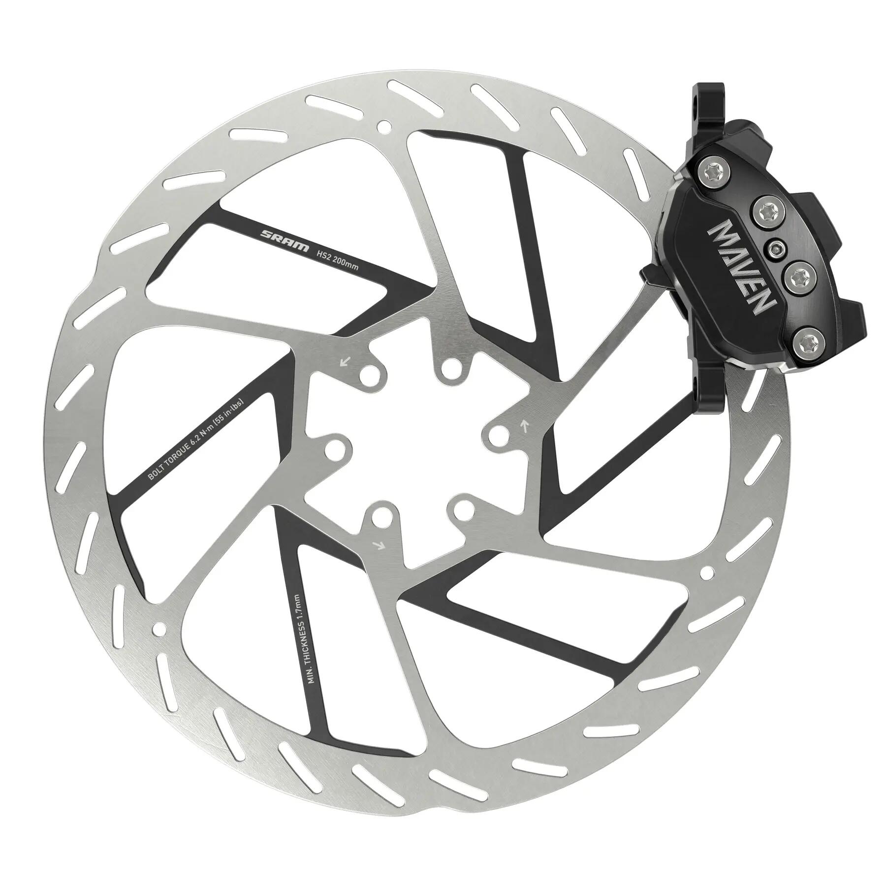 Frenos de disco manguera delantera/trasera Sram Maven Stealth 6/7