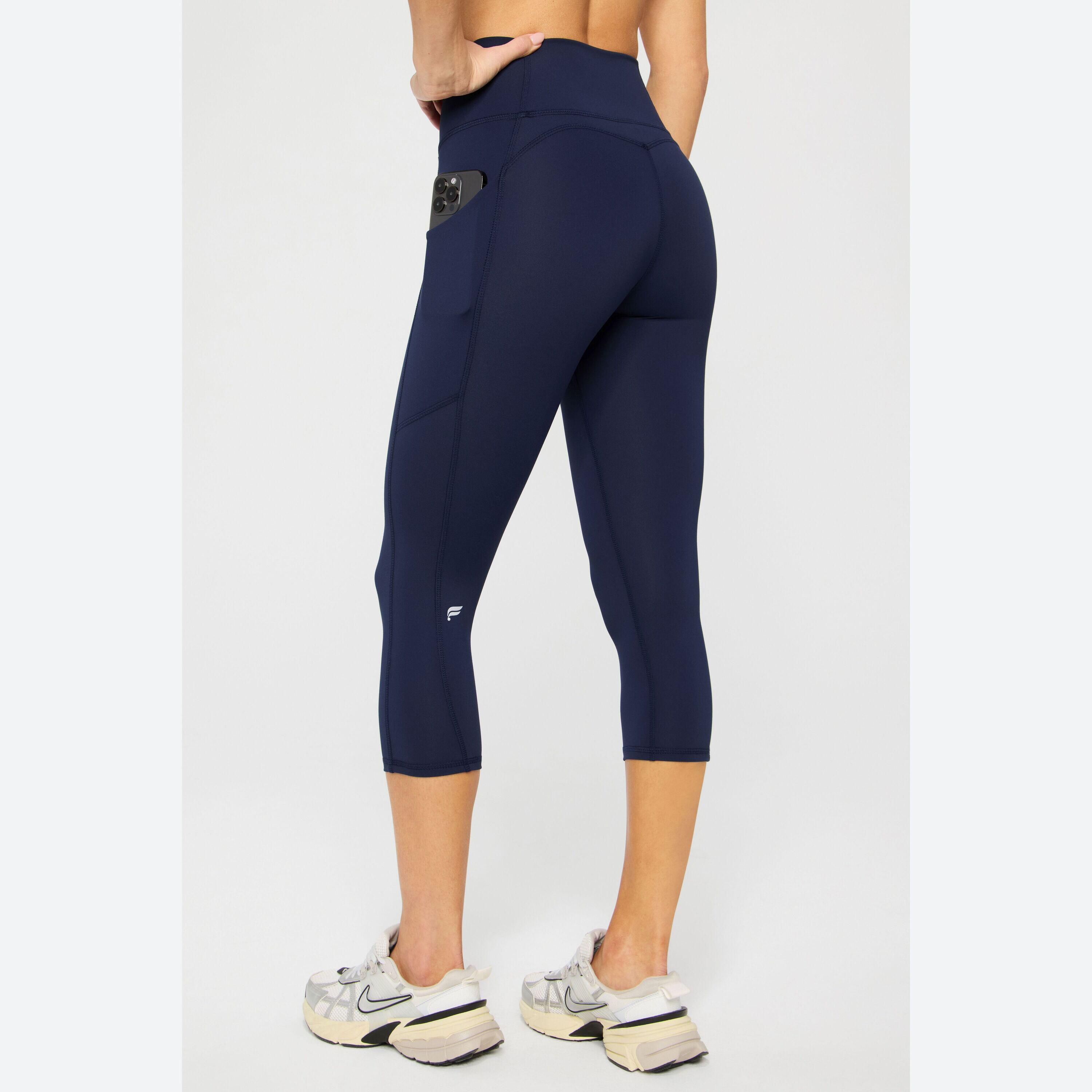 Pantalon Capri Taille Haute Oasis, Confectionné Dans Une Matière Douce. 3/5