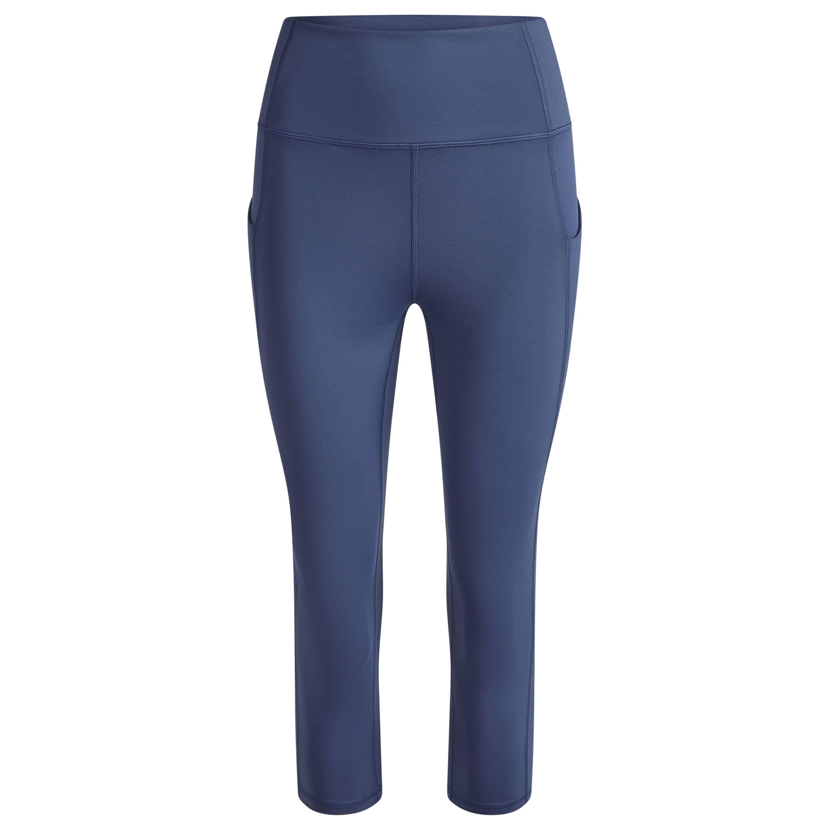 Pantalon Capri Taille Haute Oasis, Confectionné Dans Une Matière Douce. 2/5