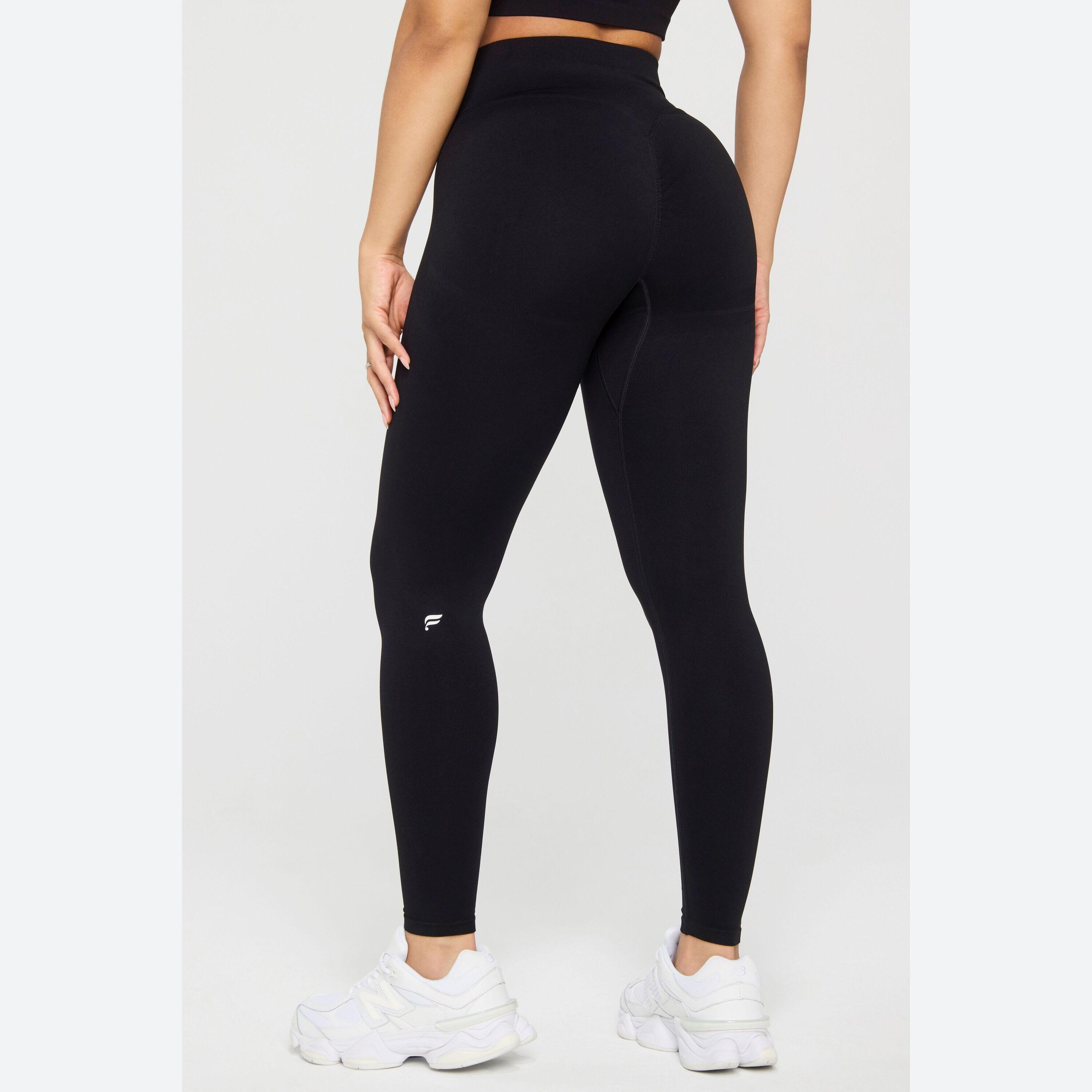 Leggings Froncés Sans Couture Pour Femmes, En Matière Élastique 3/5
