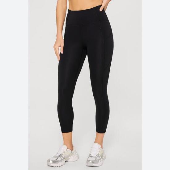 Damesbroek Oasis High-Waisted Capri, Gemaakt Van Zacht Materiaal.