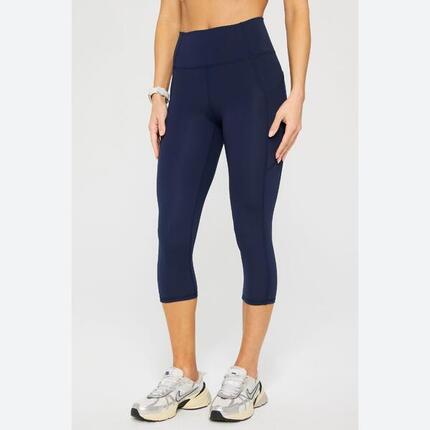Damesbroek Oasis High-Waisted Capri, Gemaakt Van Zacht Materiaal.