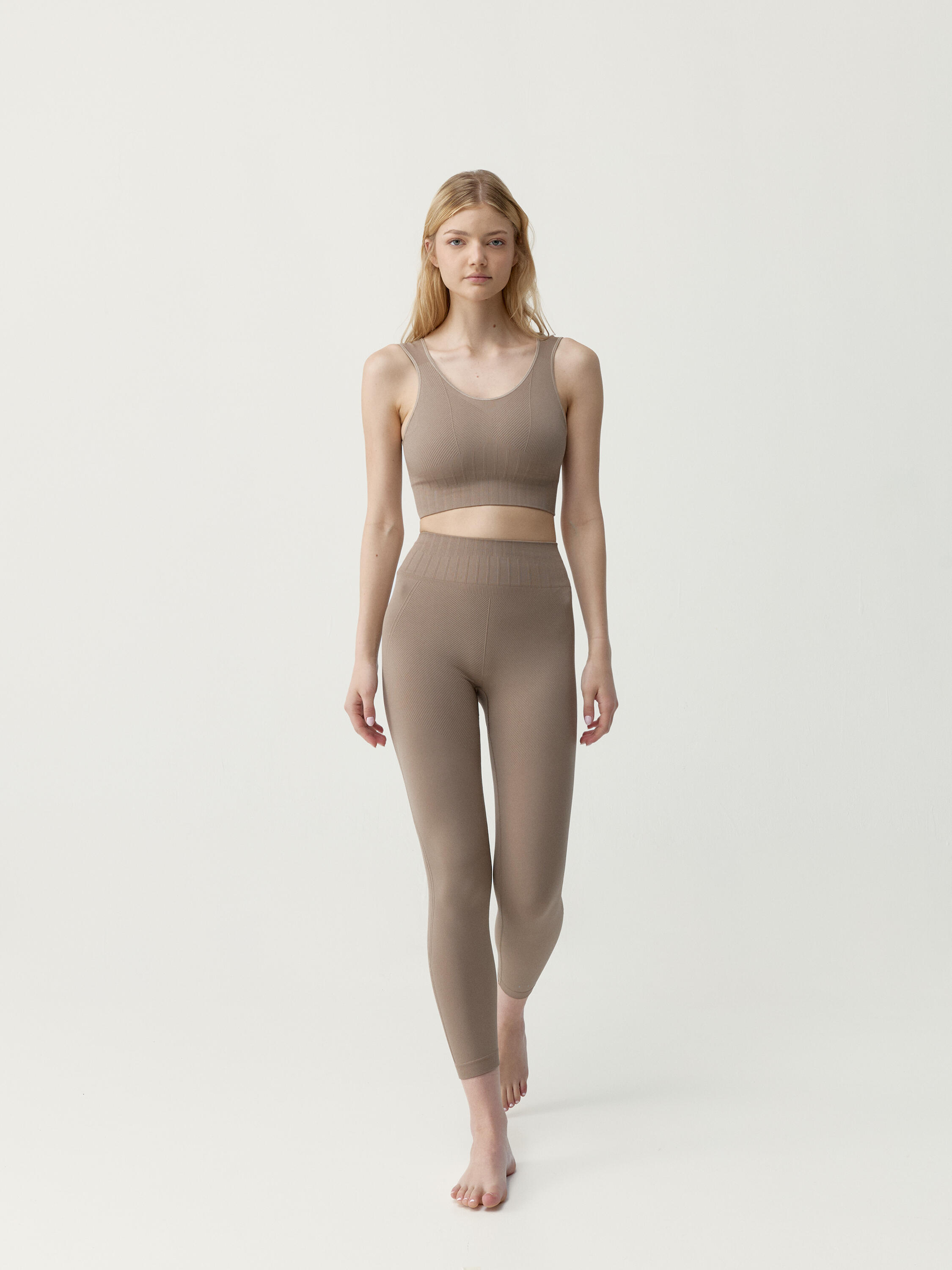 Top deportivo de mujer Annapurna Sujeción Media Seamless 4/5