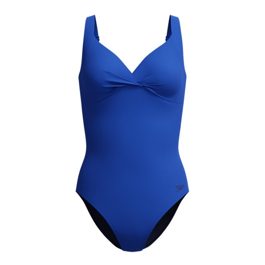 Dames Shaping Badpak Cross Knot Blauw 7/7
