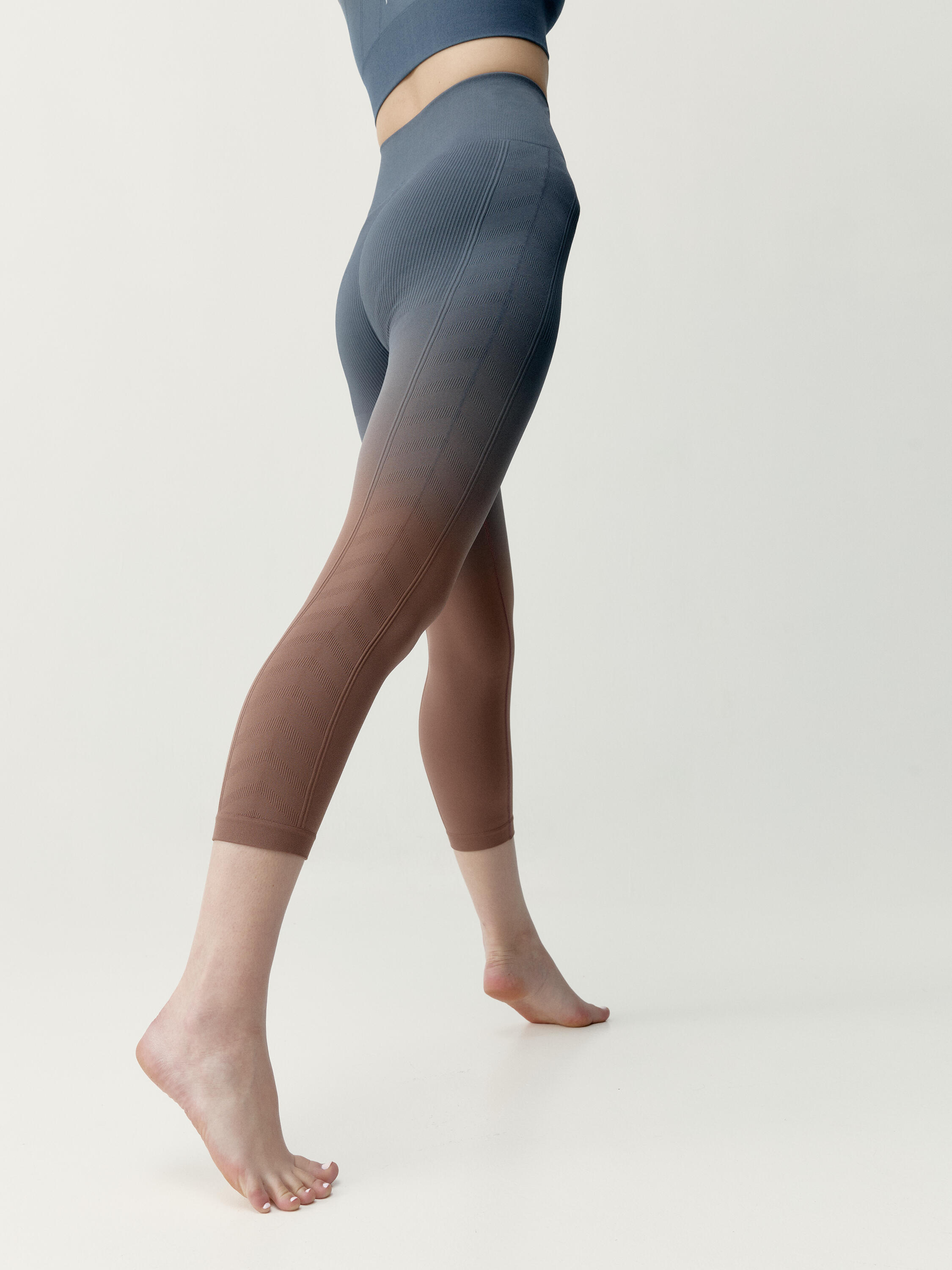 Damen-Sportleggings Dione Seamless 7/8 2/5