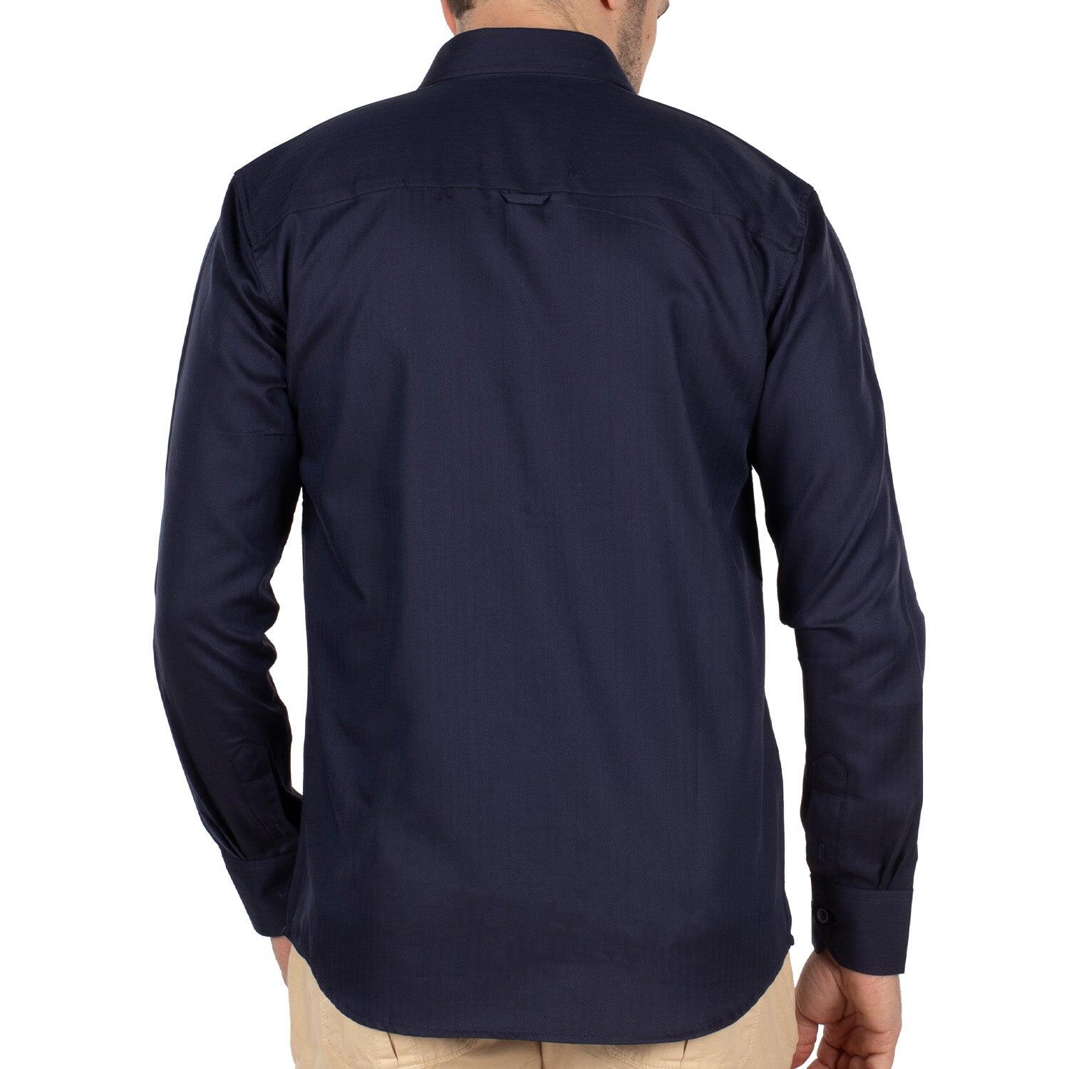 Chemise blason unie homme 2/5