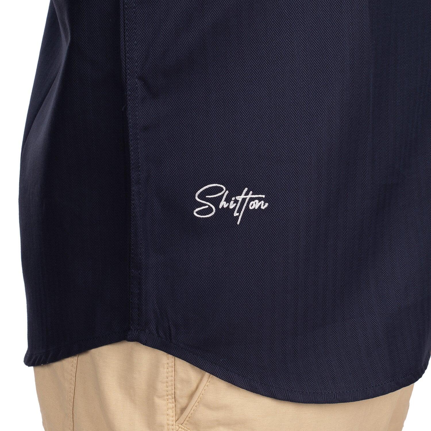 Chemise blason unie homme 4/5