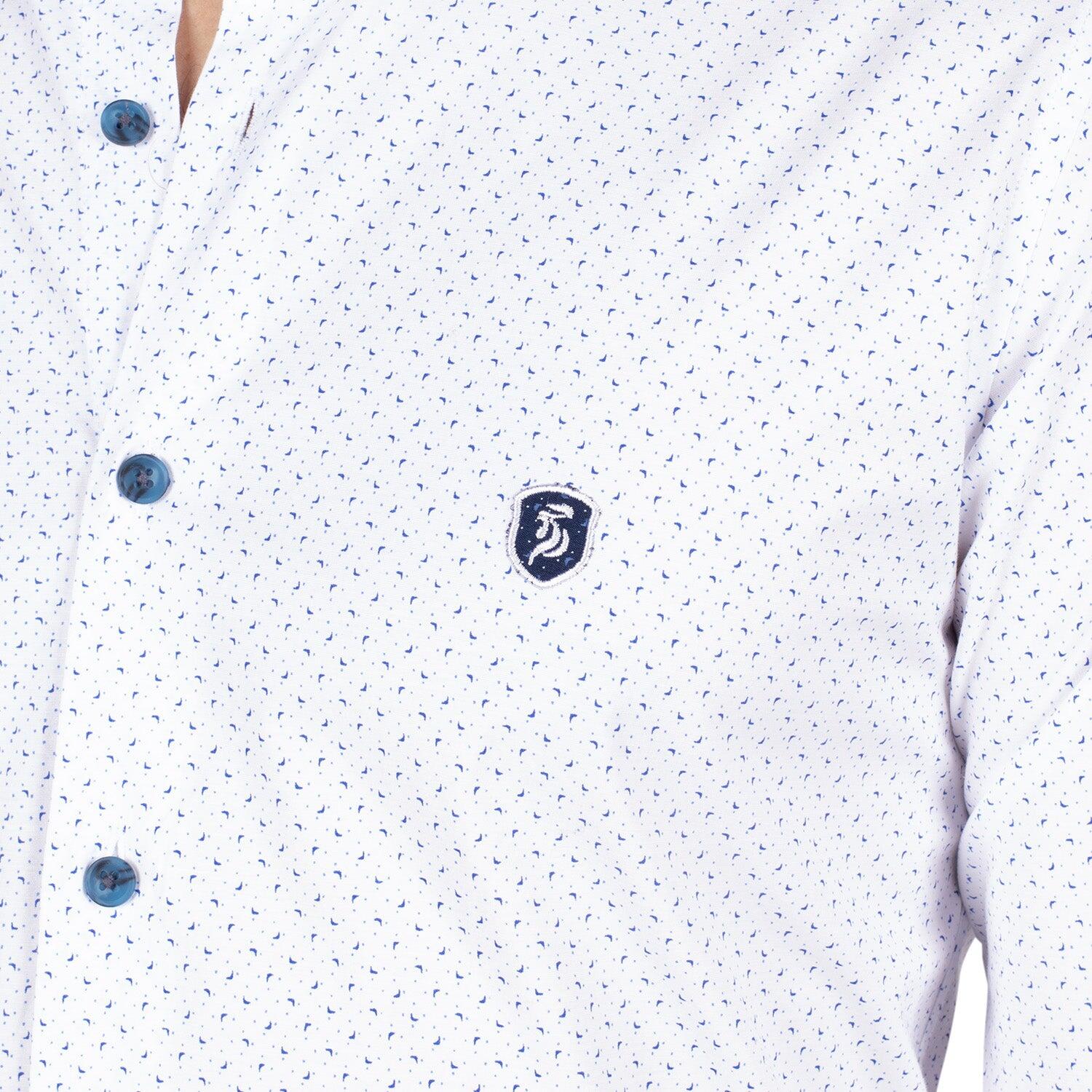 Chemise liberty motif homme 3/4