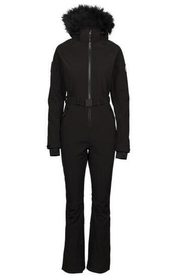 Dlx Valene - Tuta da sci Dlx Donna Nera