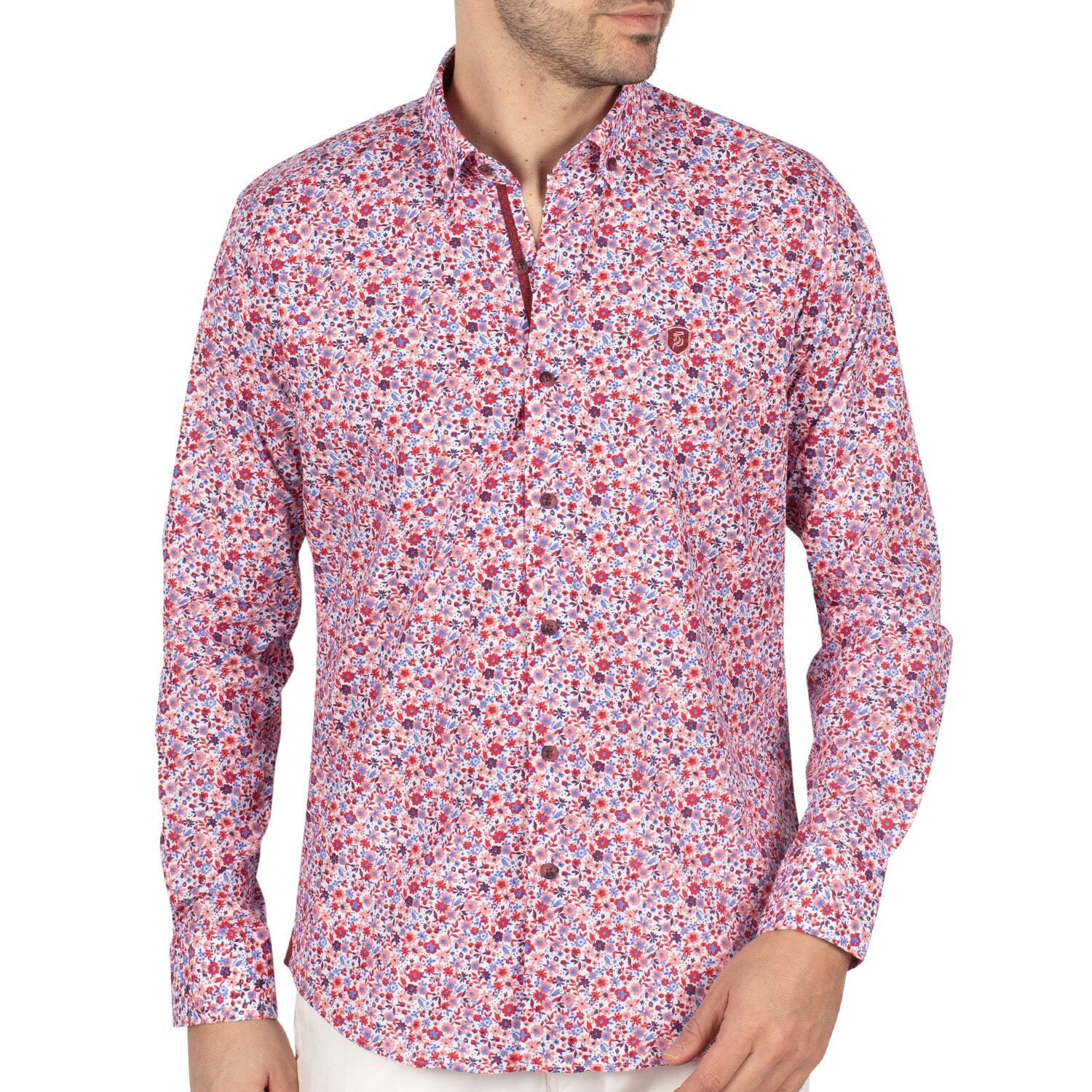 Chemise liberty flower wave homme 1/4