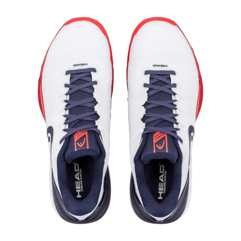 Head Revolt Pro 5.0 Blanco/azul Marino/rojo 273266