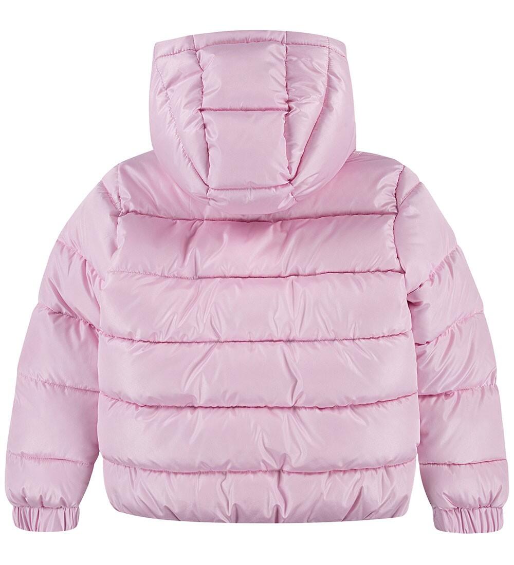 Giubbotto bambina nike puffer - rosa 2/4