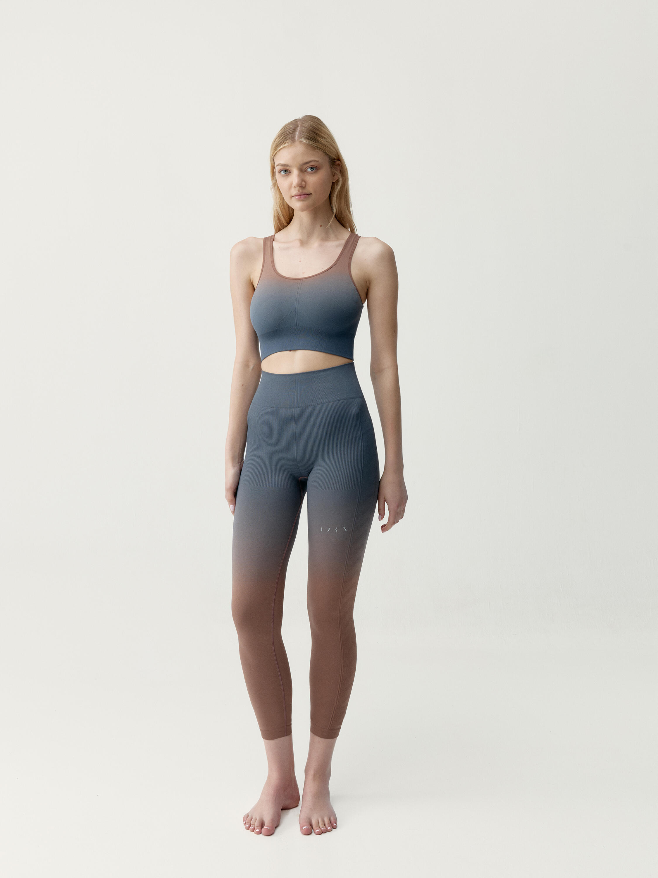Top deportivo de mujer Dione Sujeción Media Performance 4/6