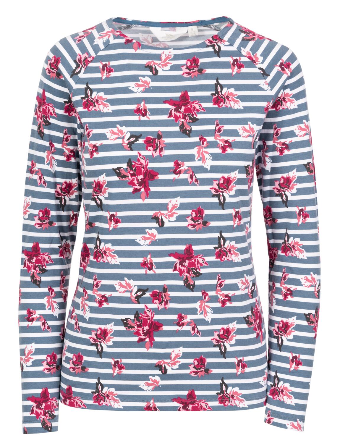 Trespass Dellini Top femme manches longues rayé imprimé 1/1