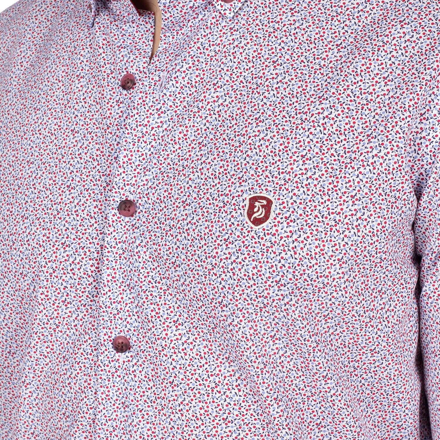 Chemise liberty flower wave homme 3/4