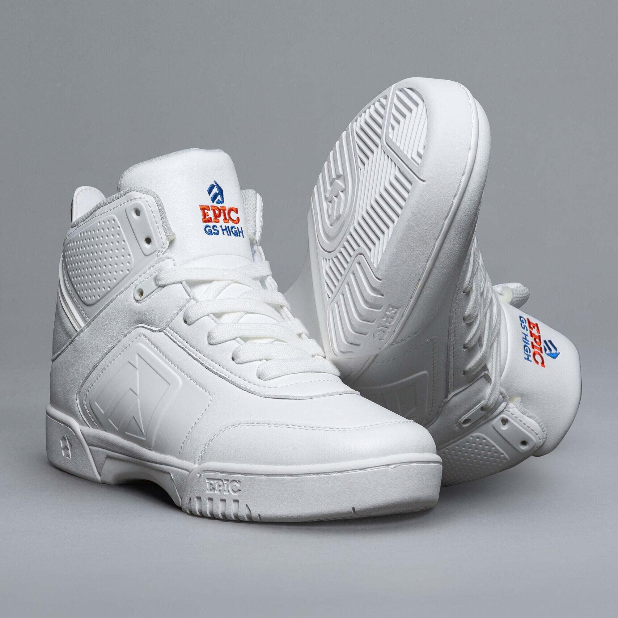 Skateboarding-Schuhe Epic Brands Clean White 2/5