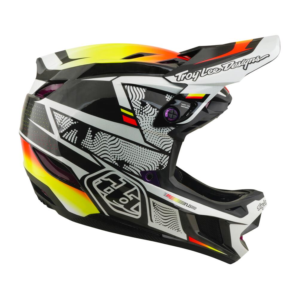 Casque de MTB D4 Carbon - Lined Up - Noir 6/6