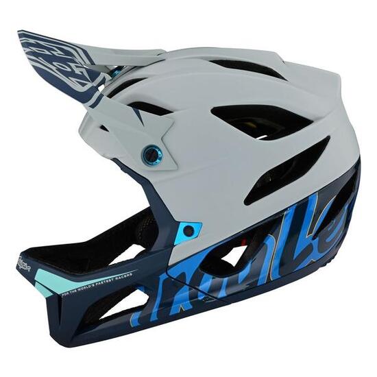 Herren-MTB-Fahrradhelm Stage Signature Blau