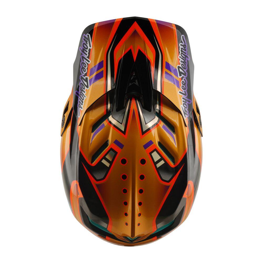 Casque VTT D4 Carbon - Crest - Or 3/6