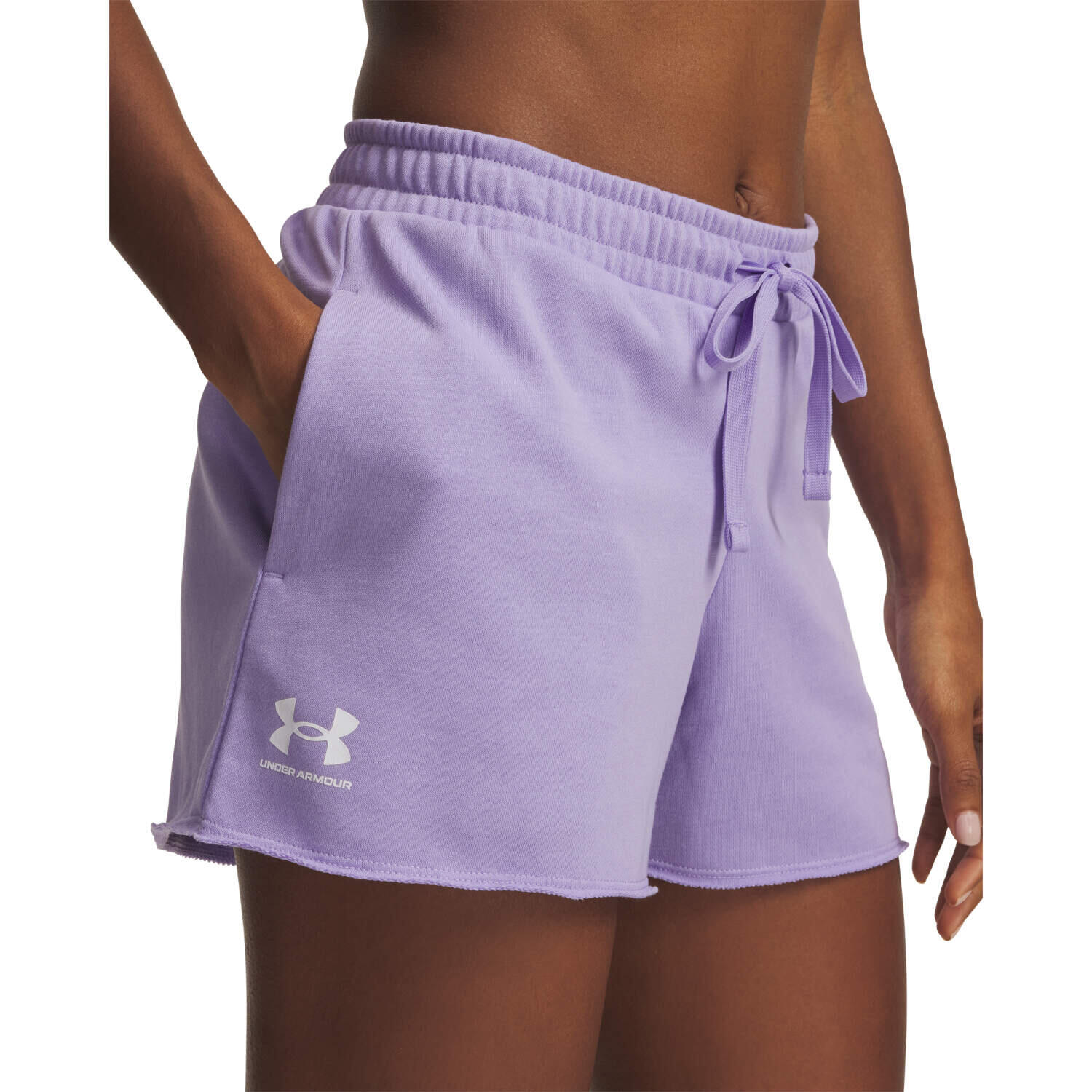 Under Armour Damen Short Rival Terry 1389657 3/4