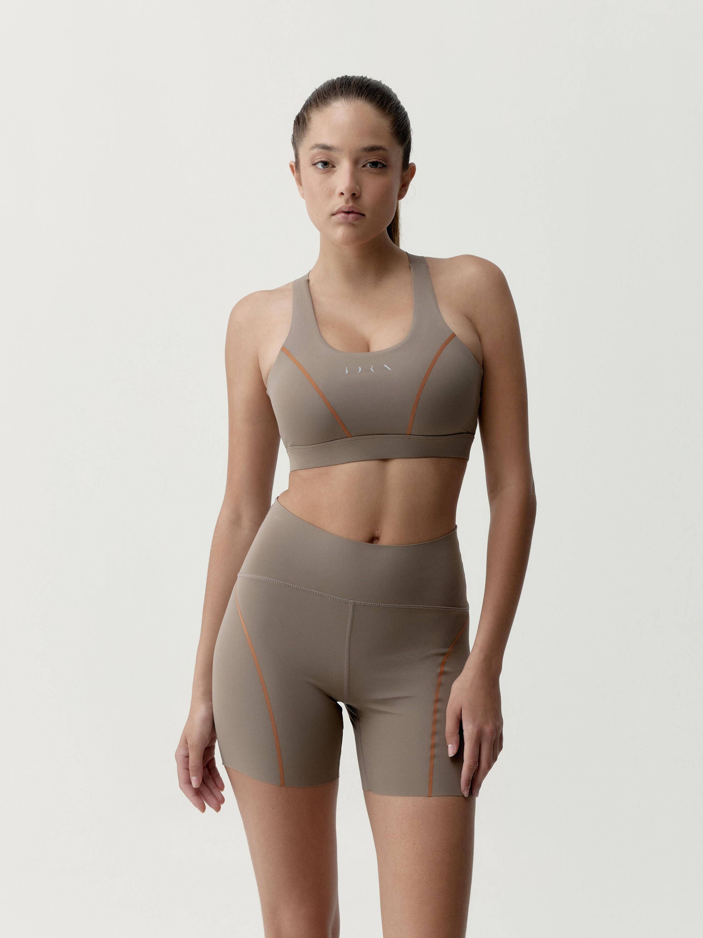Top deportivo de mujer Brone Sujeción Alta Performance 4/5